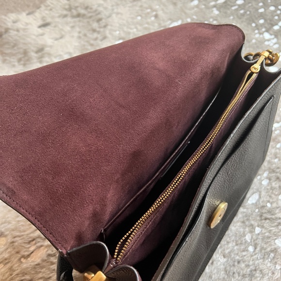 Coach saddle bag in black. - Picture 5 of 6